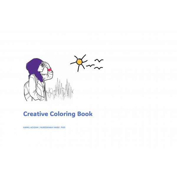 Creative Coloring Book on Professions
