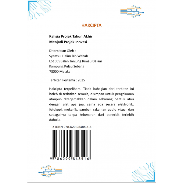 Rahsia Projek Tahun Akhir Menjadi Projek Inovasi