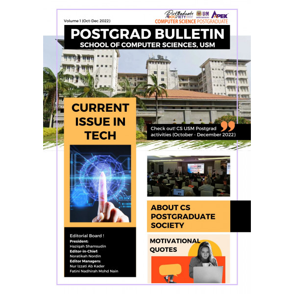 CS Postgrads e-Bulletin Vol. 1
